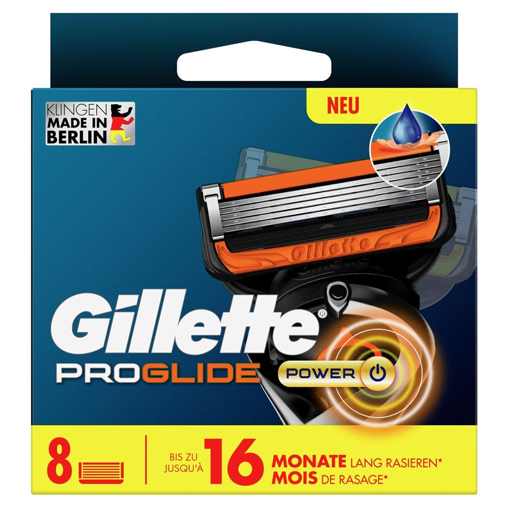 Image of Gillette ProGlide Power Systemklingen 8 Stk