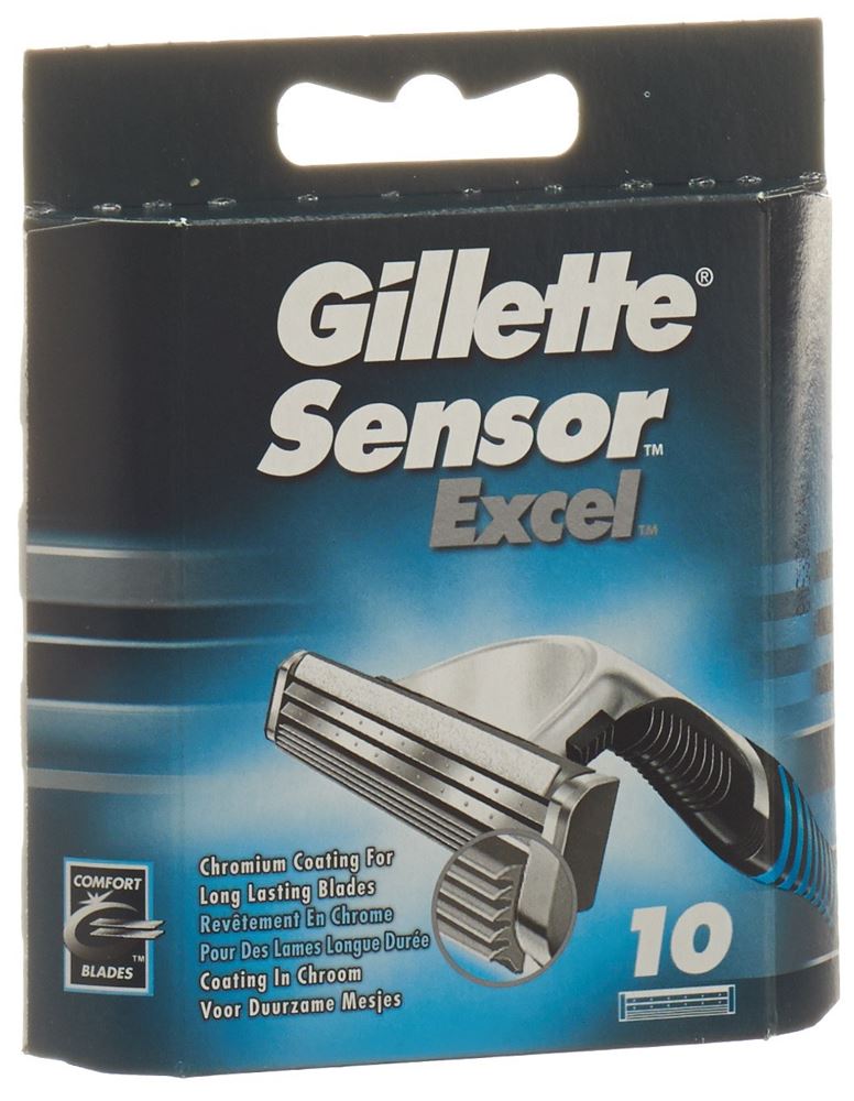 Image of Gillette SensorExcel Systemklingen 10 Stk