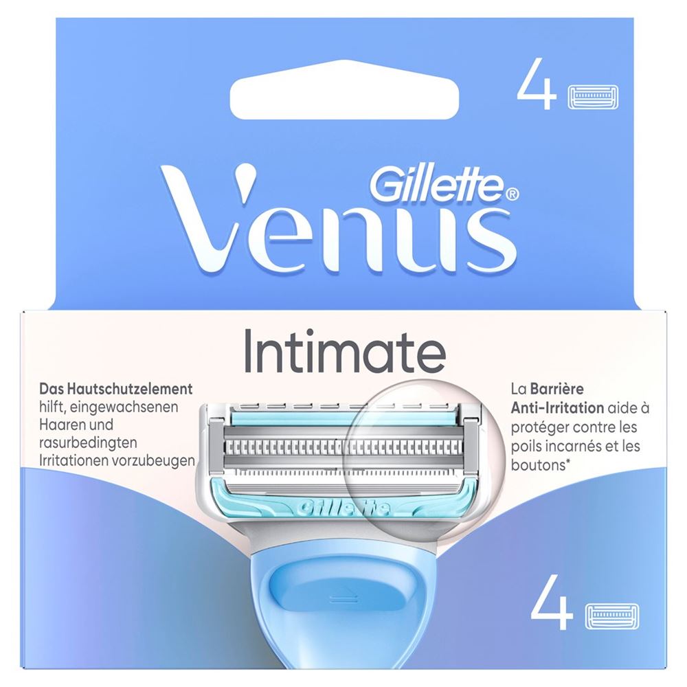 Gillette Venus Systemklingen für den Intimbereich Karton 4 Stk