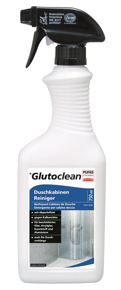 Glutoclean Nettoyant pour cabines de douche fl 750 ml