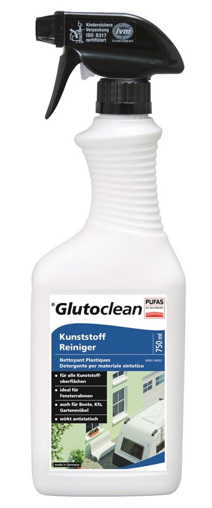 Glutoclean Nettoyant pour plastiques fl 750 ml