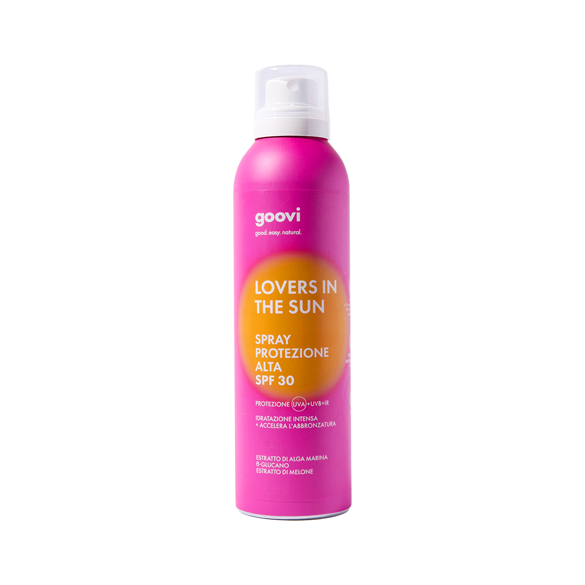 Goovi Lovers IN THE SUN Crème solaire pour le corps avec haut facteur de protection Spf30+ spr 200 ml