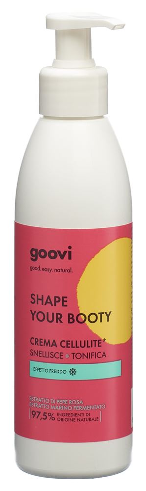 Image of Goovi Shape Your Booty Cellulite-Creme mit Kühleffekt Fl 240 ml