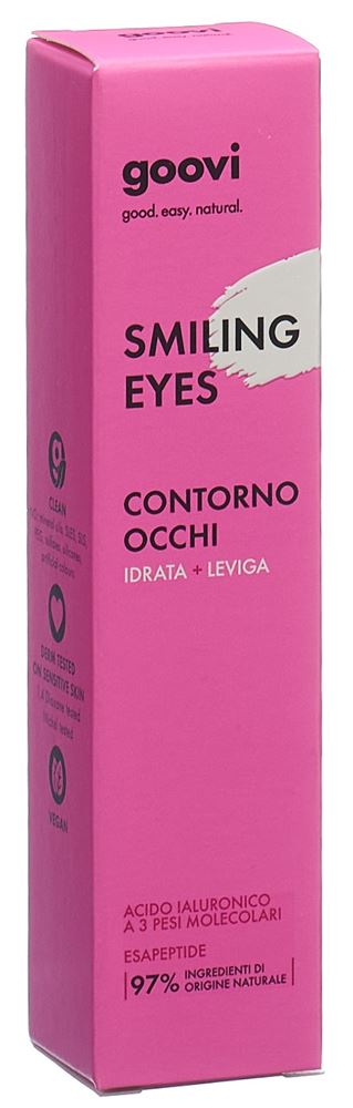 Image of Goovi Smiling Eyes Augencreme Tb 15 ml