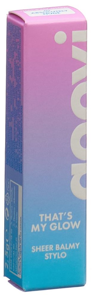 Image of Goovi That"s MY Glow Getönter Lippenbalsam 01 Absolutely Nude 2.5 g'