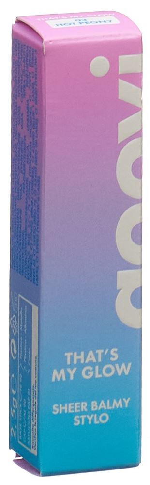 Image of Goovi That"s MY Glow Getönter Lippenbalsam 03 Hot Peony 2.5 g'