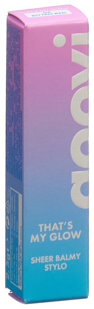 Image of Goovi That"s MY Glow Getönter Lippenbalsam 04 Bitten Red 2.5 g'