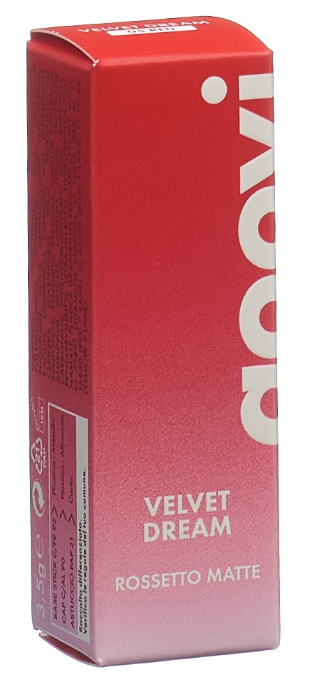 Goovi Velvet Dream Lippenstift 05 Red Matt 3.5 g