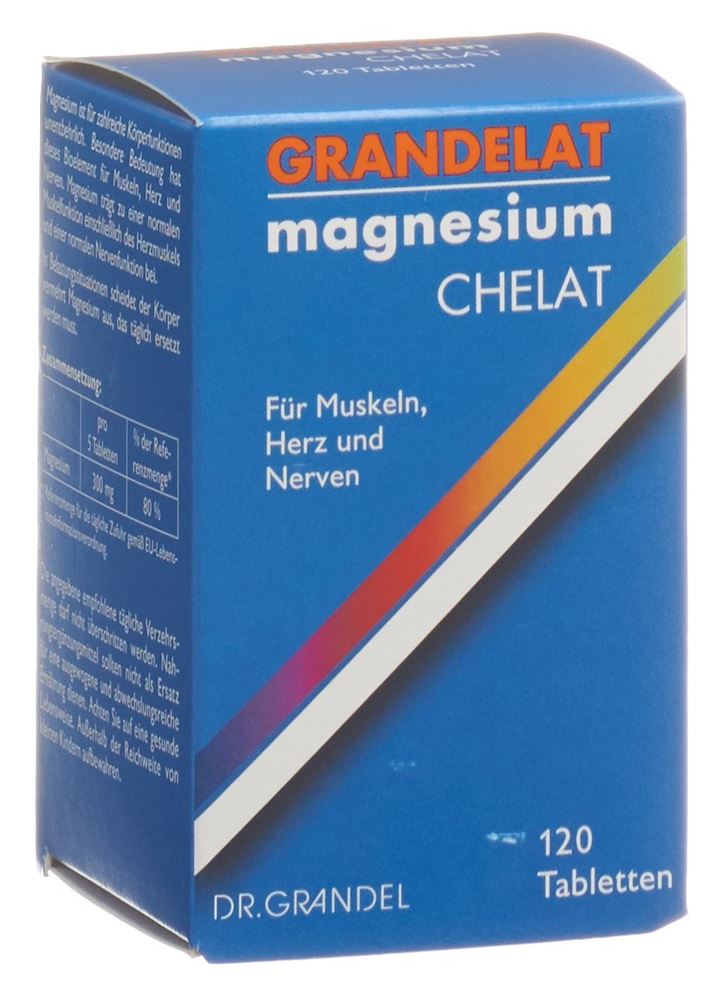 Image of Grandelat Magnesium Chelat Tabl 120 Stk