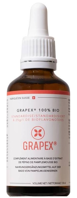 Grapex standardisiert auf 25g/l Grapefruitkern Extrakt Biologisch 50 ml