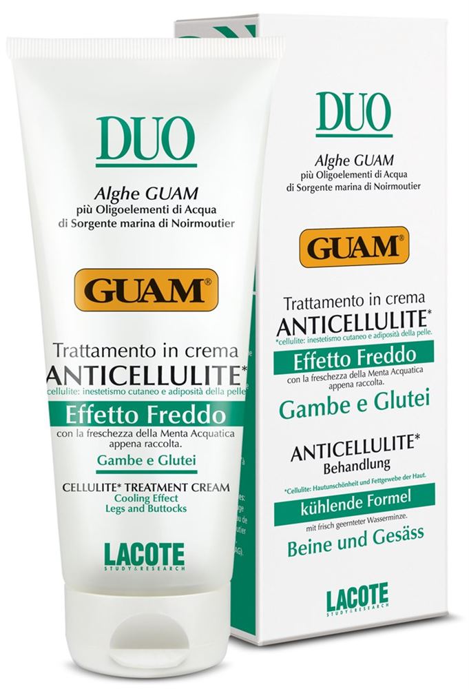 Image of Guam DUO Massagecreme bei Cellulite kühlend 200 ml