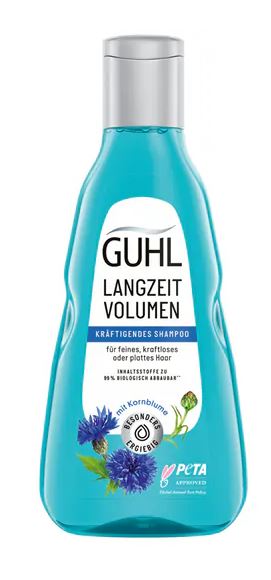Image of Guhl Langzeit Volumen Shampoo kräftigend Fl 250 ml