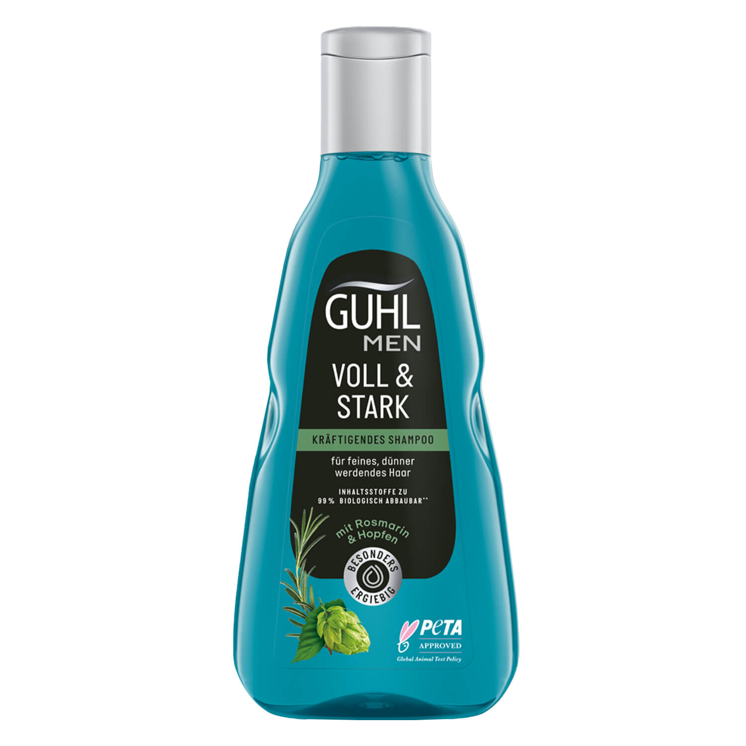 Image of Guhl Men Voll & Stark Shampoo kräftigend Fl 250 ml