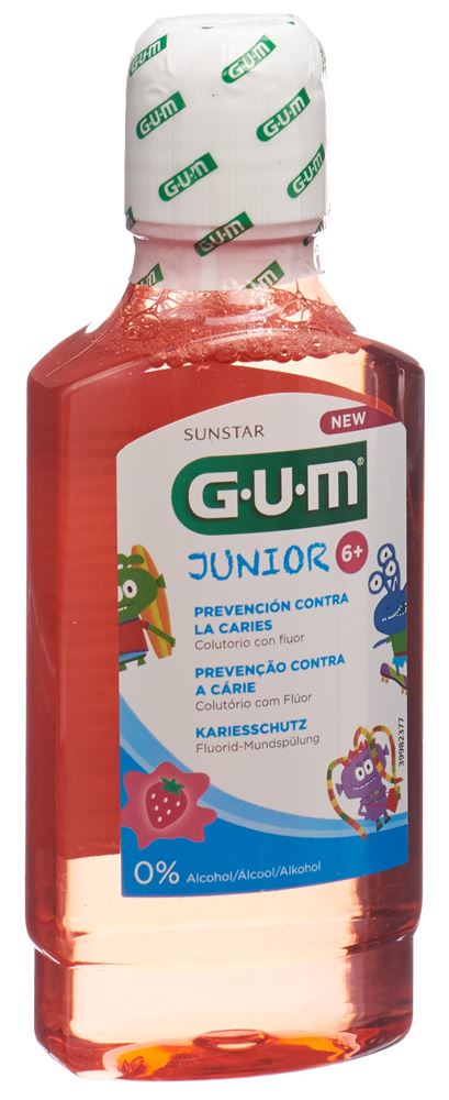 Image of GUM Junior Mundspülung ab 6 Jahren Fl 300 ml