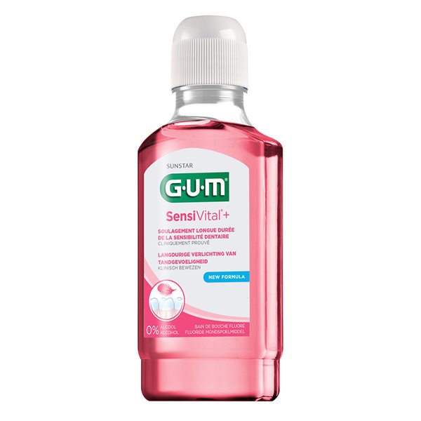 Image of GUM SensiVital+ Mundspülung Fl 300 ml