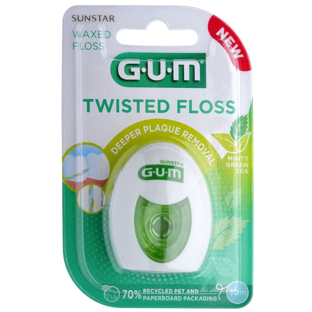 Image of GUM Twisted Floss Zahnseide 30m gewachst