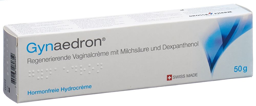 Gynaedron regenerierende Vaginalcrème Tube 50 g, Aplikator Juckreiz Brennen Wundgefühl Schmerzen Regenerierend