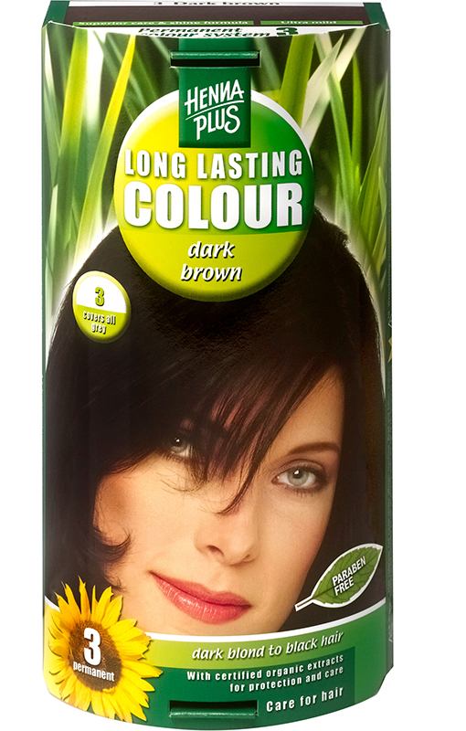 Hennaplus Long Lasting Colour Dark Brown 3 100 ml