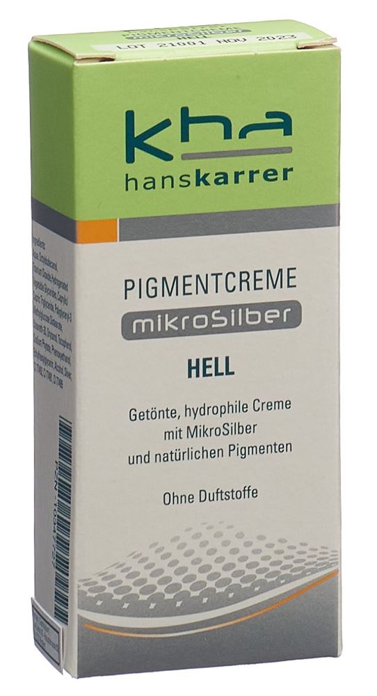 Image of Hans Karrer Pigmentcreme MikroSilber hell 20 ml