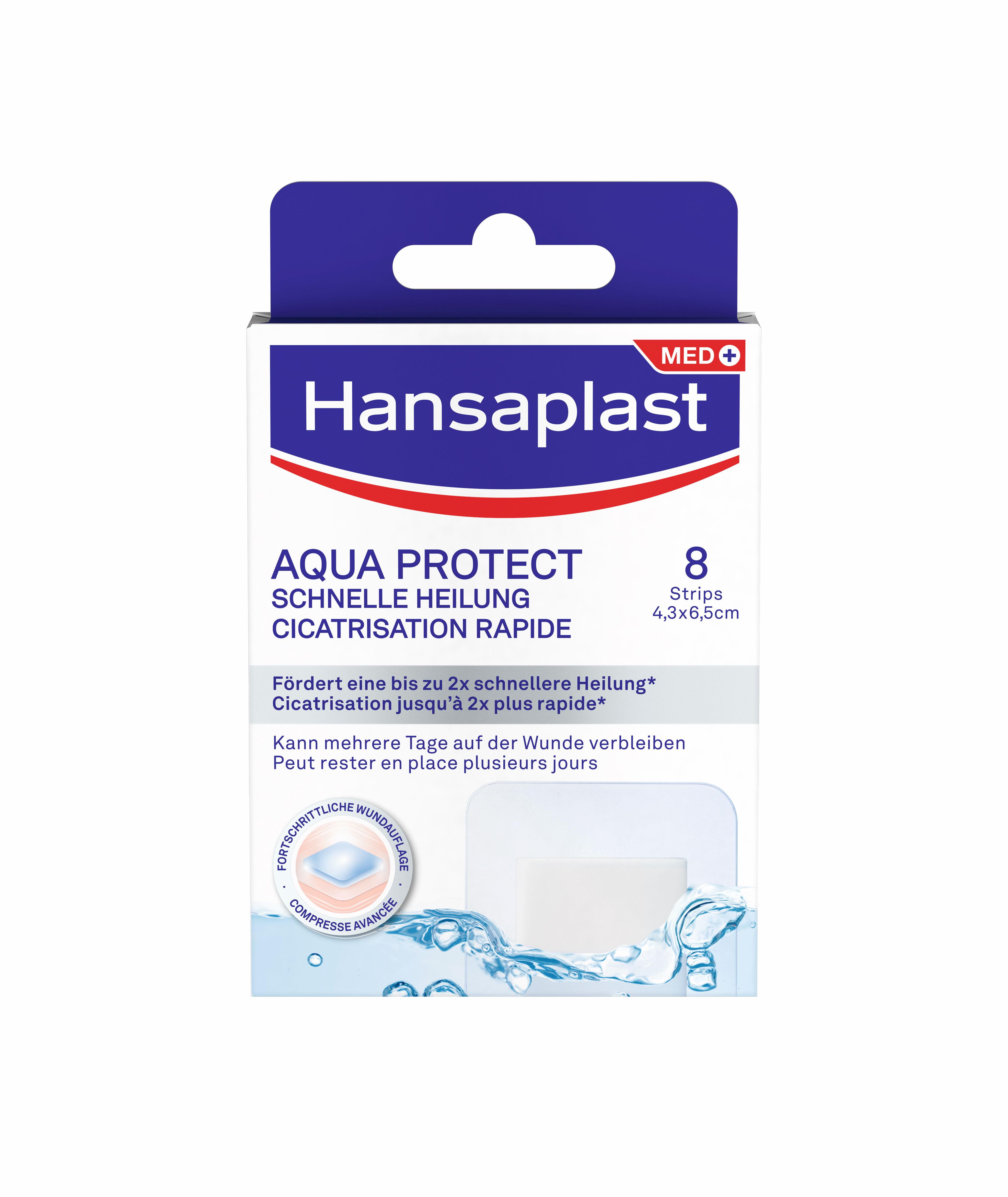 Image of Hansaplast Aqua Protect Schnelle Heilung 8 Stk