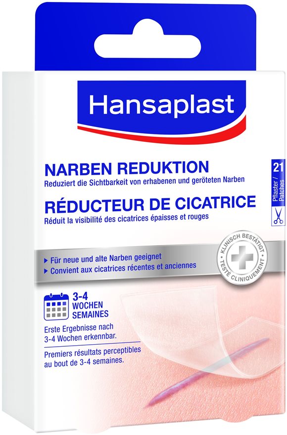 Image of Hansaplast Narben Reduktion Pflaster 21 Stk