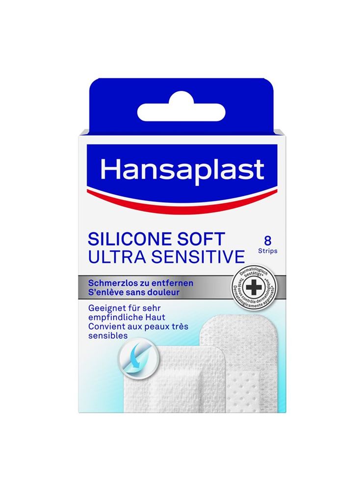 Hansaplast Silikonpflaster Mixpack 8 Stk