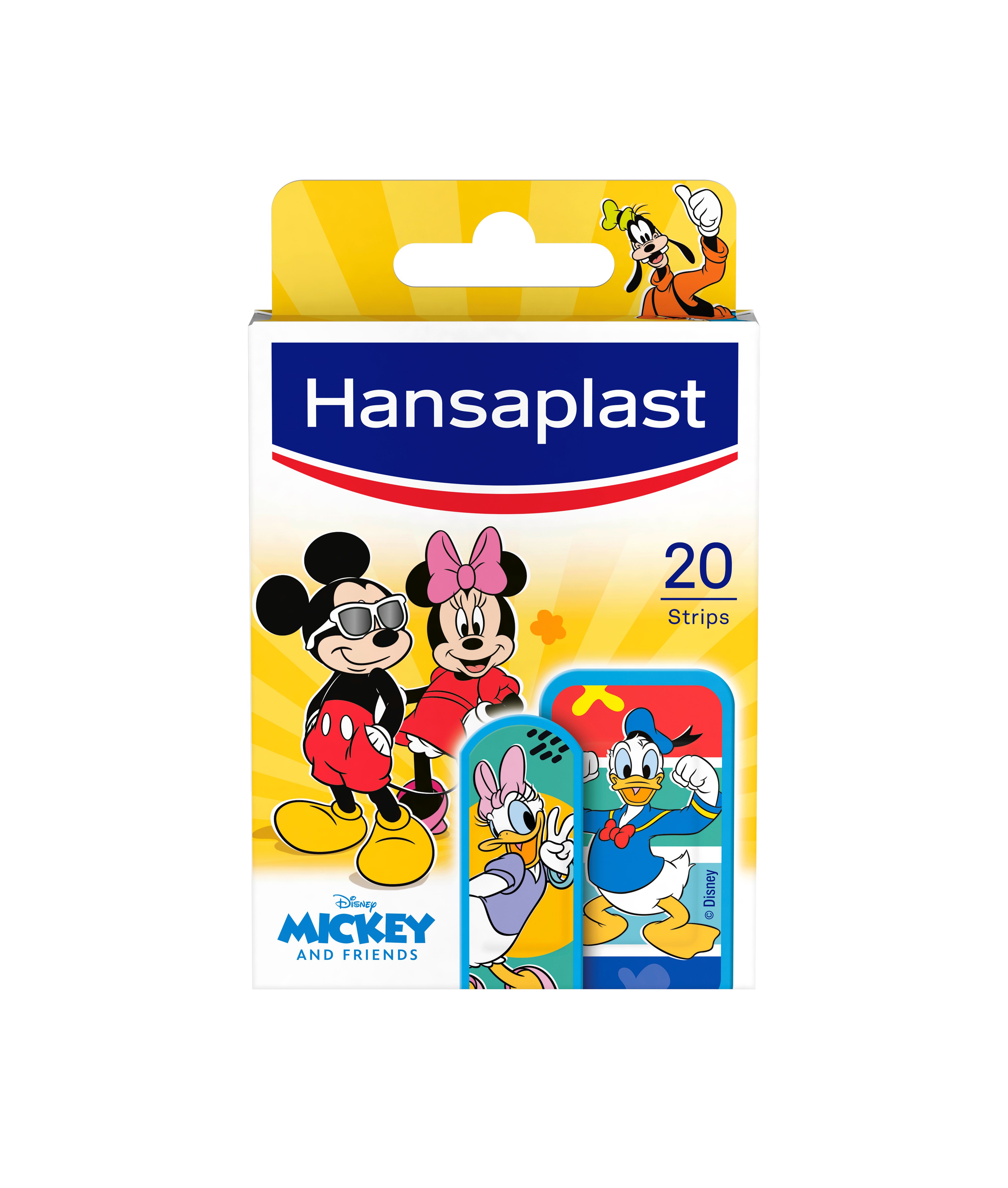Image of Hansaplast Strips Mickey & Friends 20 Stk