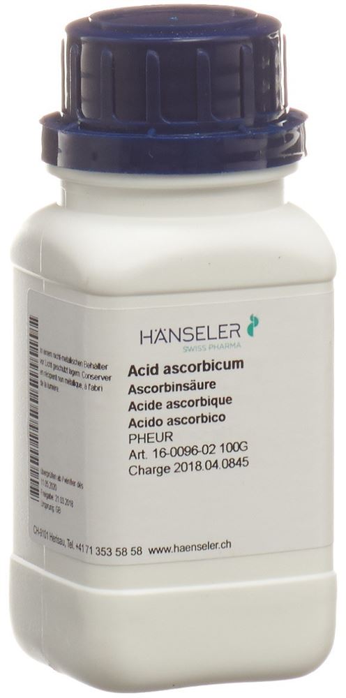 Hänseler Acidum ascorbicum PhEur 100 g