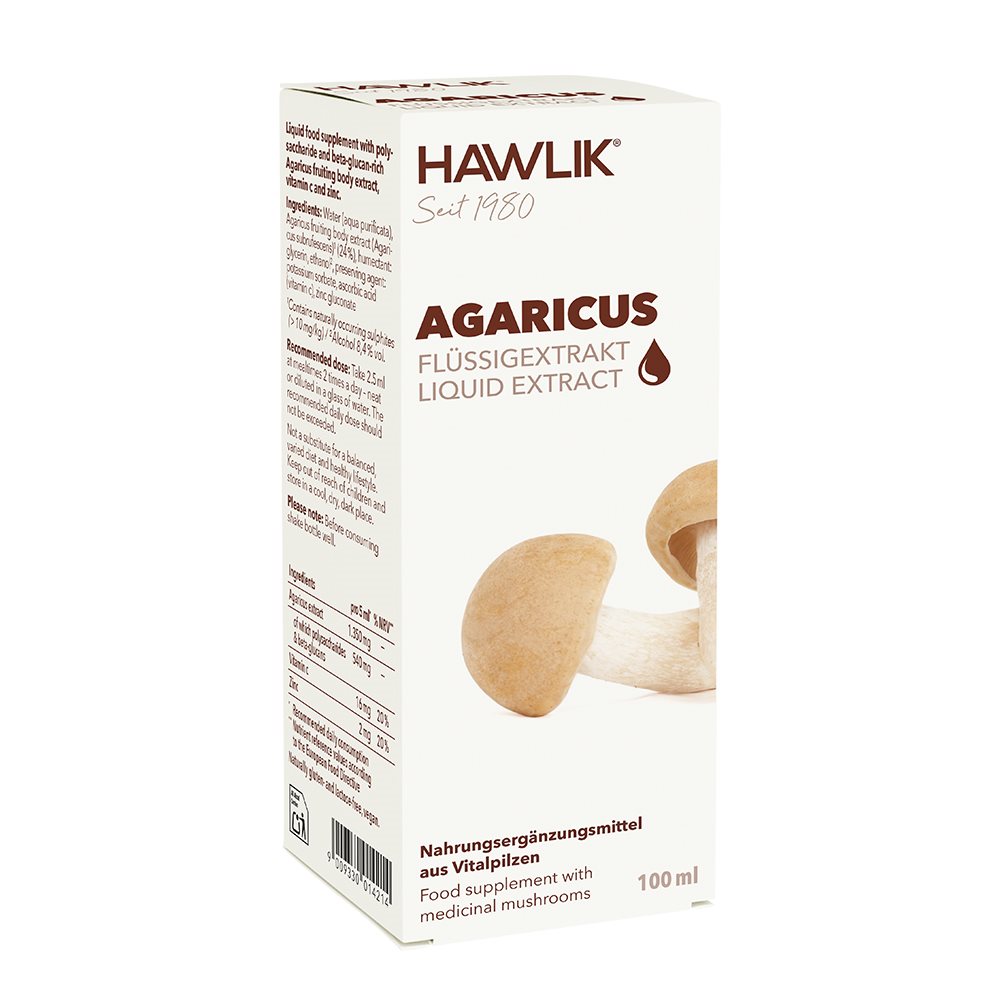 Hawlik Extrait liquide dàgaricus 100 ml