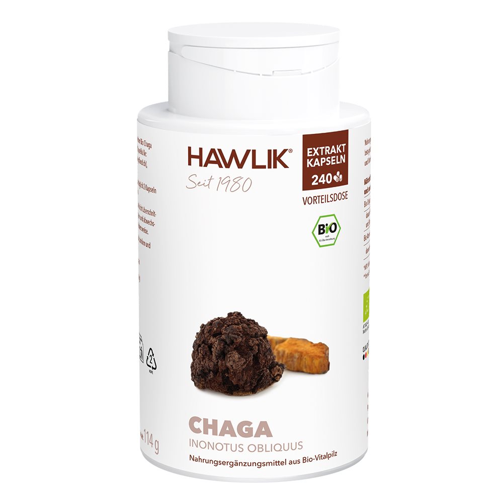 Image of Hawlik Chaga Extrakt Kaps 240 Stk
