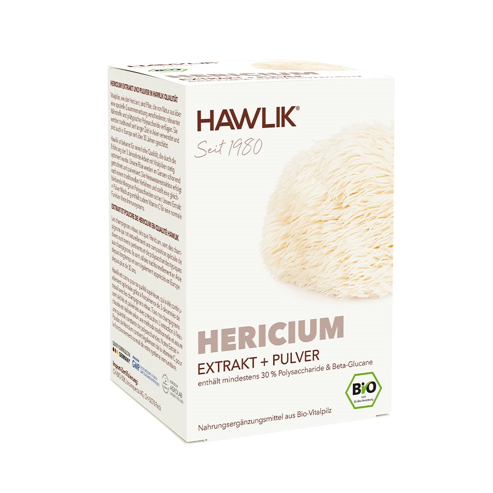 Image of Hawlik Hericium Extrakt + Pulver Kaps 120 Stk