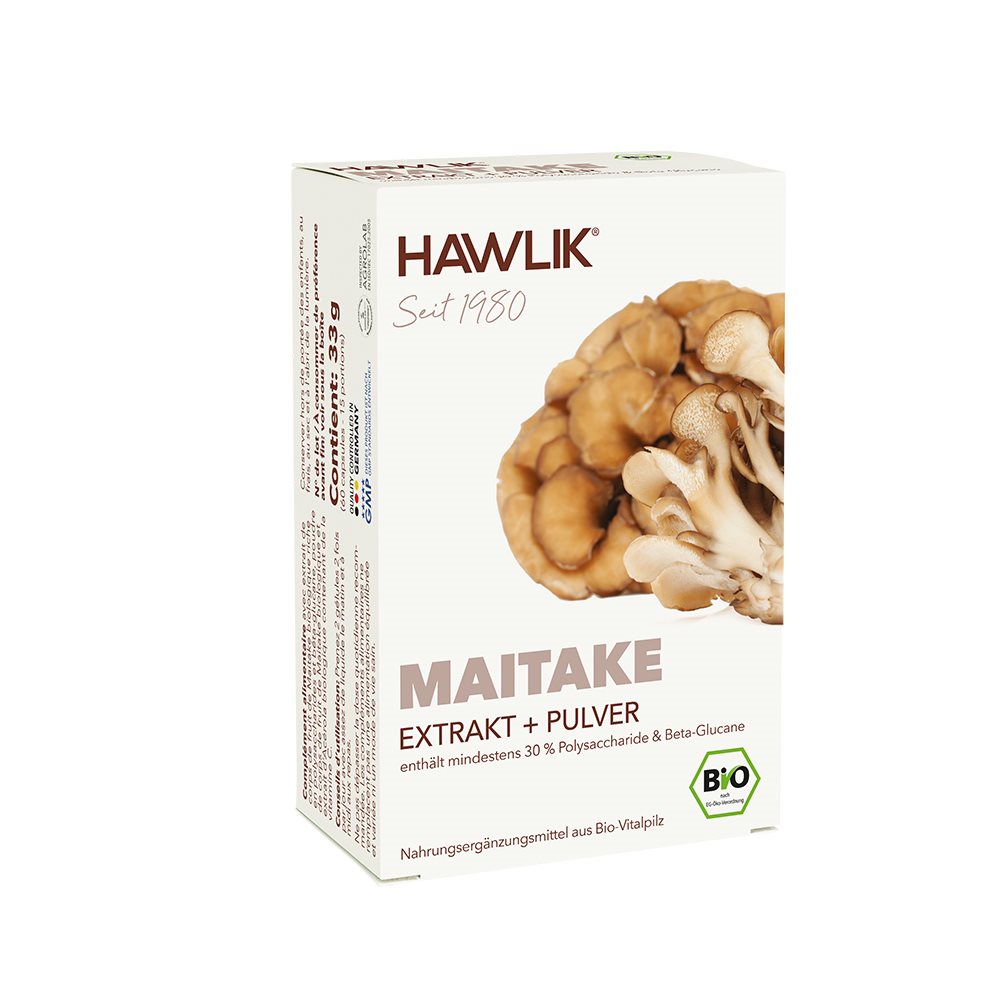 Hawlik Maitake Estratto + polvere capsule 60 pz