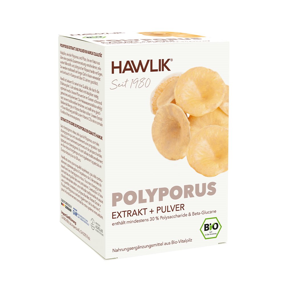 Image of Hawlik Polyporus Extrakt + Pulver Kaps 120 Stk
