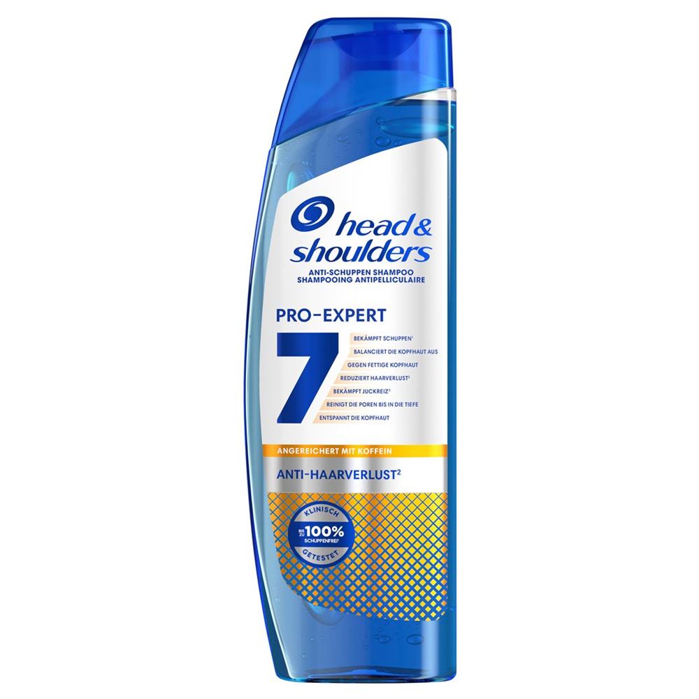 Head&Shoulders Anti-Schuppen Shampoo ProExpert 7 Anti-Haarverlust Koffein Fl 250 ml