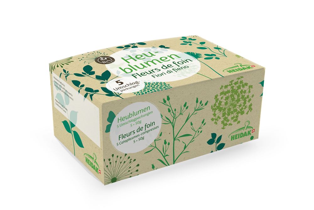 Heidak fiori di fieno compresse 5 bustine 50 g