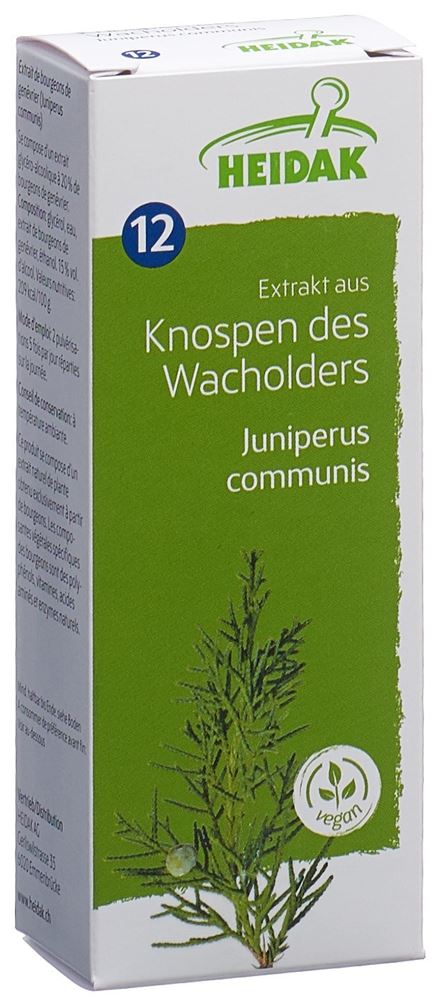 Heidak Knospe Wacholder Juniperus communis Glyc Maz Fl 30 ml