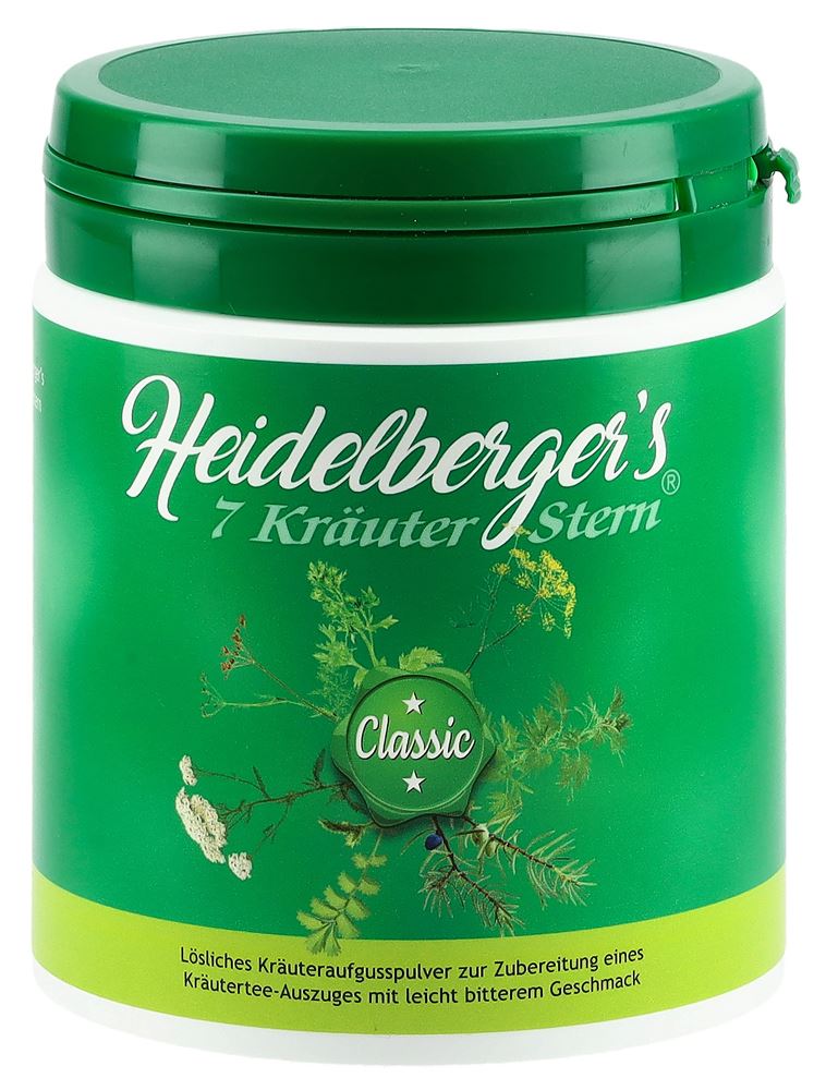 Heidelbergers 7 Kräuter Stern Plv Classic Ds 250 g
