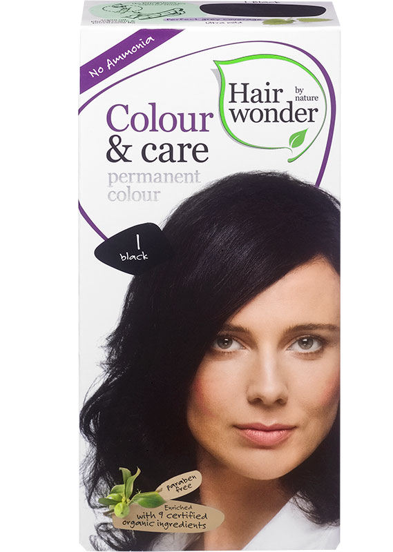 Henna Hairwonder Colour & Care 1 schwarz