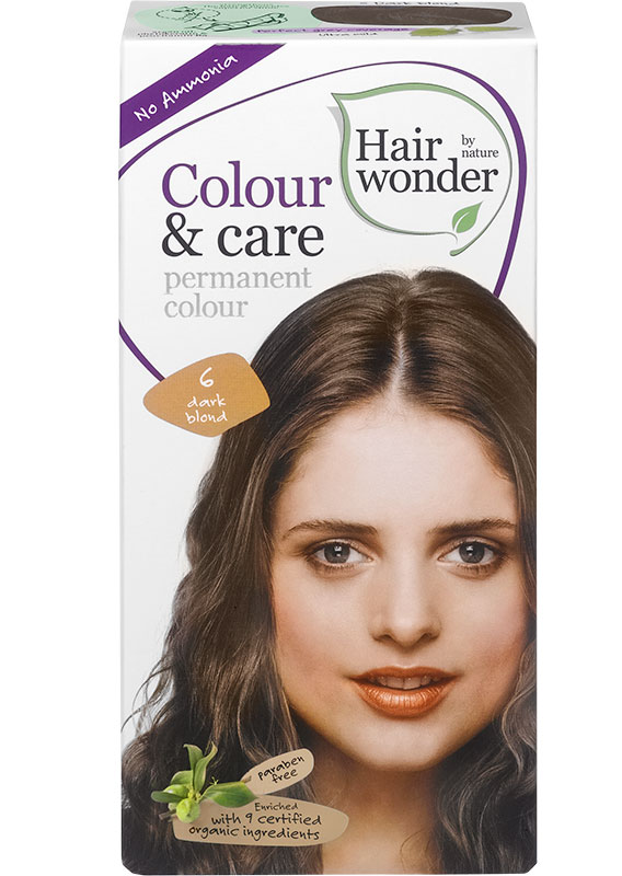 Image of Henna Hairwonder Colour & Care 6 dunkelblond