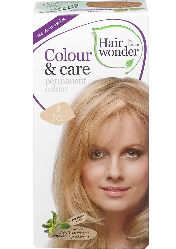 Image of Henna Hairwonder Colour & Care 8 hell blond