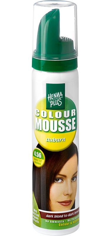 Henna Plus Colour Mousse Auburn 4.56 75 ml