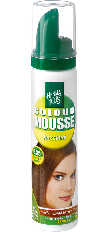 Image of Henna Plus Colour Mousse Hazelnut 6.35 75 ml