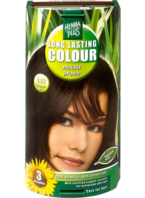 Image of Henna Plus Long Last Colour 4.03 mokkabraun