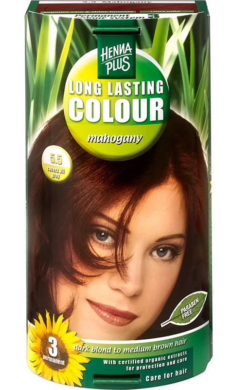 Henna Plus Long Last Colour 5.5 mahagoni