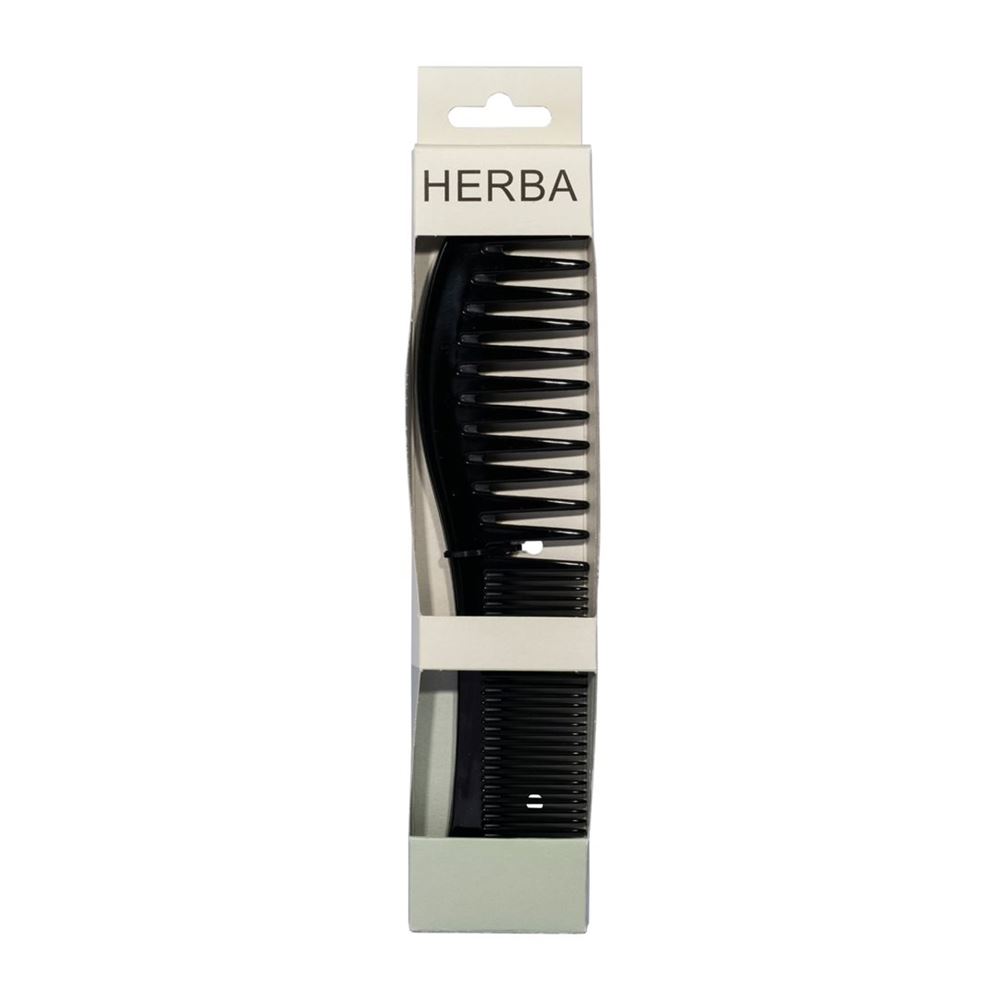Herba pettine per capelli in gomma dura