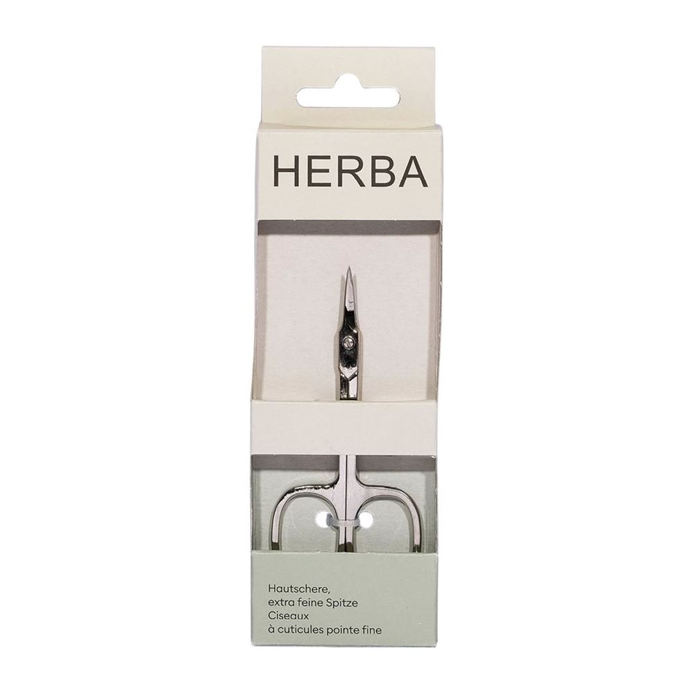 Image of Herba Hautschere extra feine Spitze vernickelt