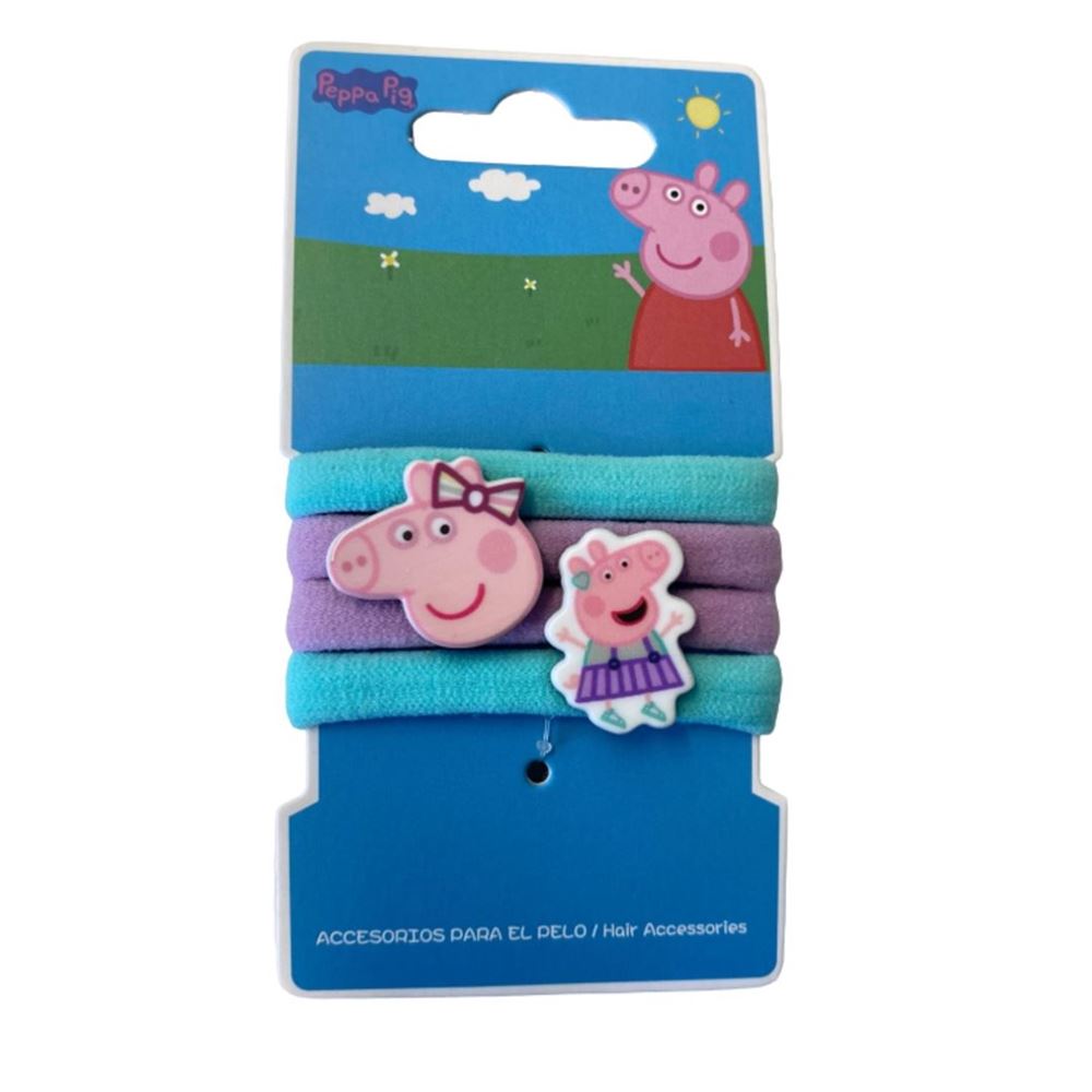 Image of Herba Kids Haarbinder Peppy Pig 4 Stk