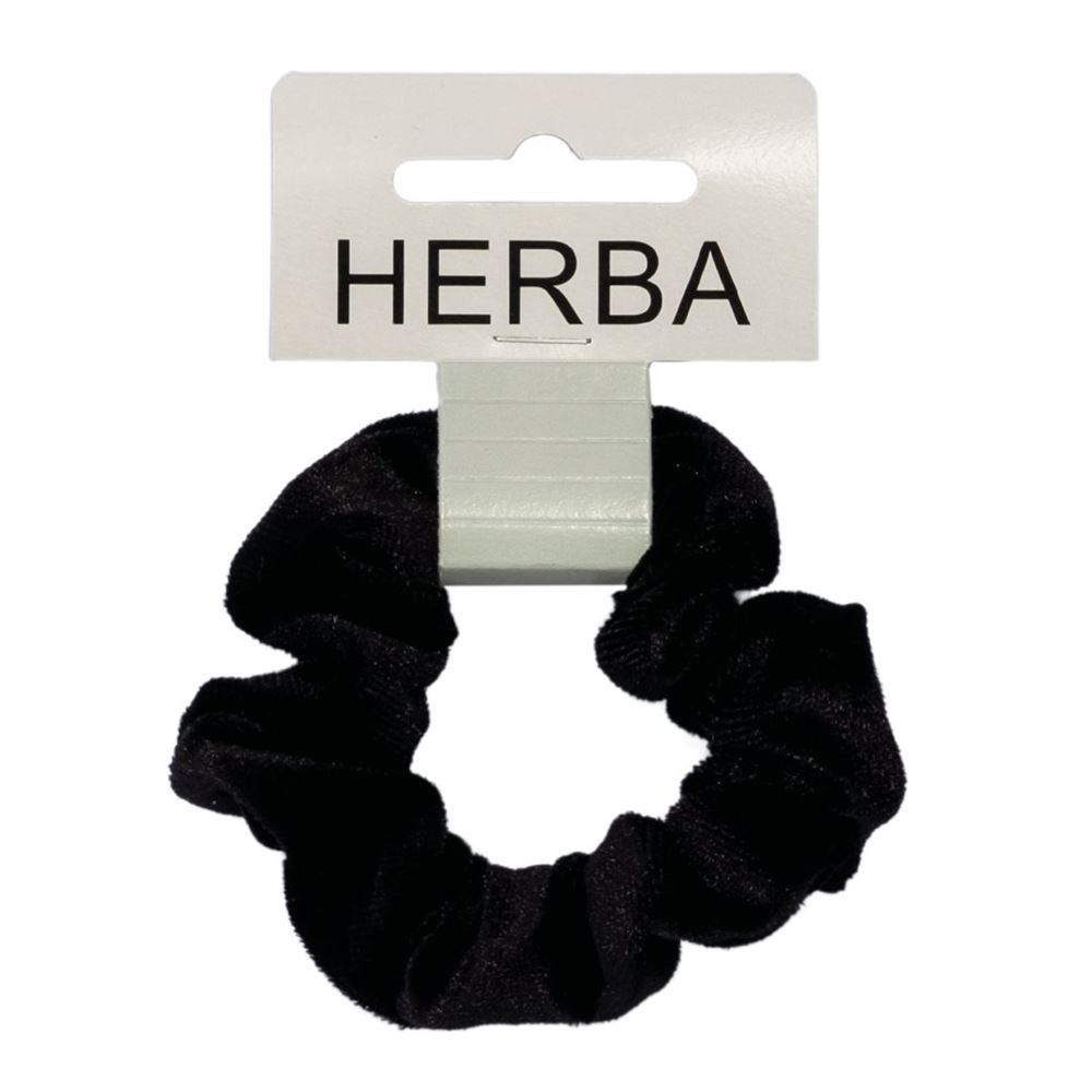 Image of Herba Scunci 9cm Samt schwarz