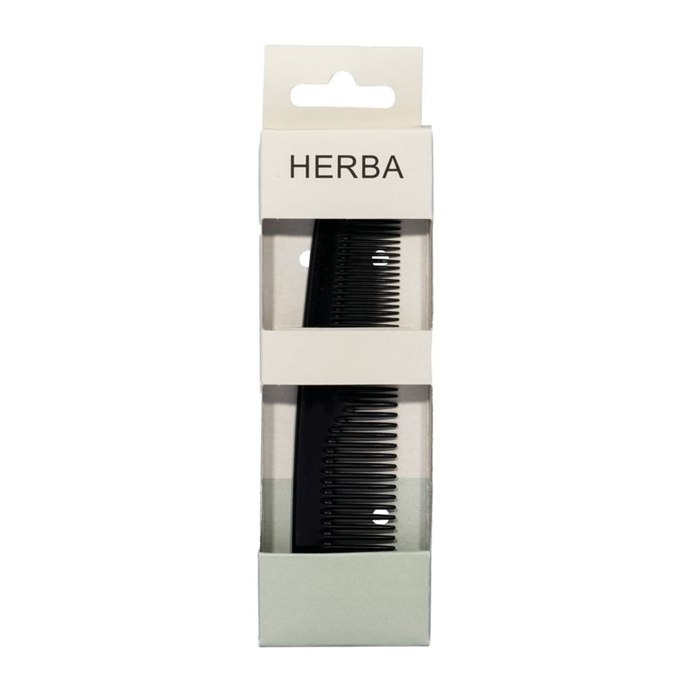 Herba pettine da tasca fatto a mano in plastica