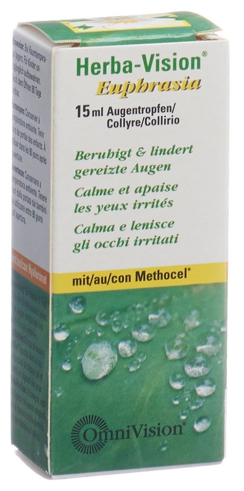 Herba Vision Euphrasia Augentropfen Fl 15 ml